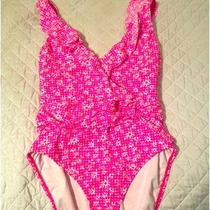 Lilly Pulitzer new with tags pink bathing suit